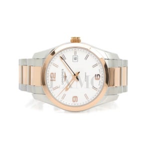 론진 컨퀘스트 18K 콤비 시계 오토매틱 워치 보증서 L27855767