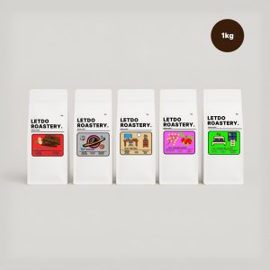 렛뚜로스터리 커피 원두 도매 납품 홀빈1KG
