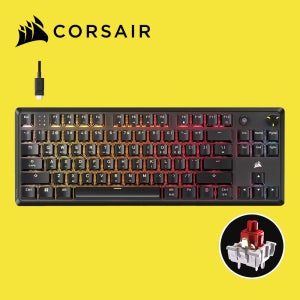 [국내정발] 커세어 K70 RGB CORE TKL 텐키리스 게이밍 기계식키보드 적축