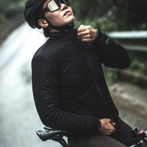 NSR 폰도 테라 히트 패딩 자켓 여성 자전거 겨울 방풍 바람막이