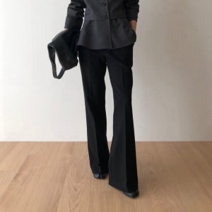 언더스탠딩 가을 슬림 부츠컷 탄탄한 가을 겨울 세미부츠컷 슬랙 팬츠