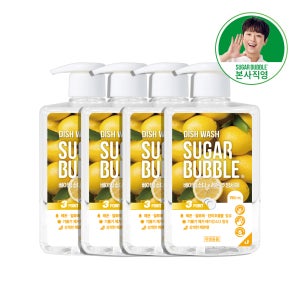 슈가버블 베이킹소다 주방세제 750ml x 4개 / 기름기제거, 젖병세척, 과일세척