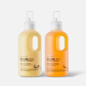 코코리제주 감귤담은 세탁세제+섬유유연제 세트