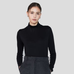 발렌티노크리스티 여성 히트웜 히트텍 목폴라 티셔츠 1p