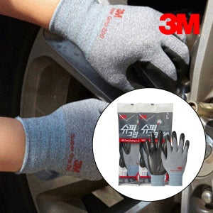 3M 슈퍼그립 200 10매입 스마트폰터치 코팅 장갑