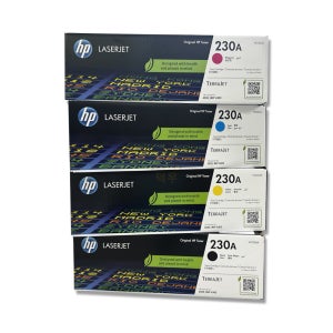 o HP 정품토너 4색세트 W2300A W2301A W2302A W2303A LaserJet Pro 4203dn 4203dw MFP 4303dw 4303fdw