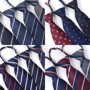 고급 자동 넥타이 8cm 48종류