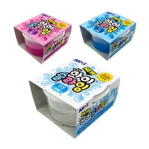 아모스 NEW 아이 슬라임 300g 반투명 클리어 액체괴물 액괴 놀이 완구