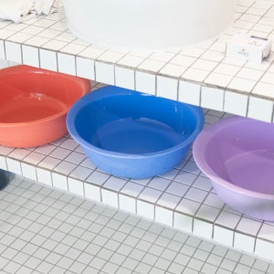 국산 팩토리얼 애견목욕 깔끔하고 넓은 프리미엄 디자인 컬러 세수대야