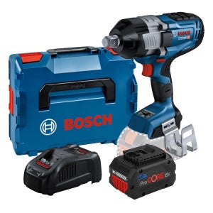 보쉬 GDS18V-1600HC 충전 하이토크 임팩트렌치 18V 8.0Ah 배터리 1개 세트