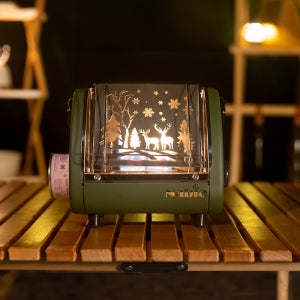 컴퍼스 플레임 불멍 난로 부탄가스 히터