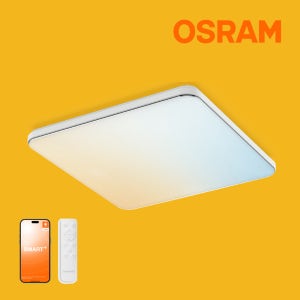 오스람 LED 방등 스마트방등 거실등 55W 사각 레드밴스 리모컨 와이파이 IOT