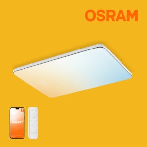 오스람 LED 방등 스마트방등 거실등 70W 사각 레드밴스 리모컨 와이파이 IOT