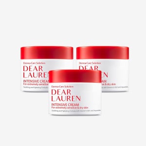 디어로렌 병풀 수분 크림 속건조 피부장벽 민감 홍조 보습크림 50ml, 3개