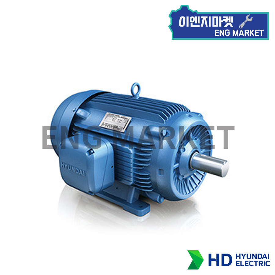 현대모터 30Kw(40HP) 40마력 2P 삼상 380V 60Hz 프리미엄 IE3 삼상유도전동기