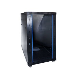 마하링크 ML-S1000G 18U H1000 D1000 W600 서버랙 전면강화유리