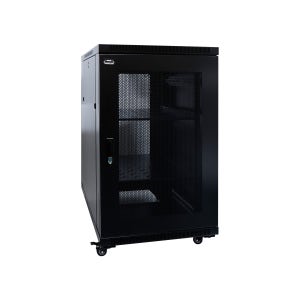 마하링크 ML-ST1000 18U H1000 D1000 W600 서버랙 전후면벌집타공