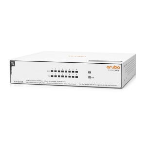 HPE 아루바 R8R46A 1430 8G CL4 기가 8포트 고성능 비관리형 PoE 스위칭허브
