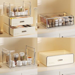투명정리함 3종 펜트리 플라스틱 서랍 수납 보관함