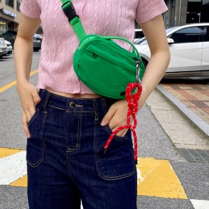 므떼 여행용 크로스백 가벼운 RFID차단 가방 도난방지 보부상 슬링백 핸드폰 나일론 미니