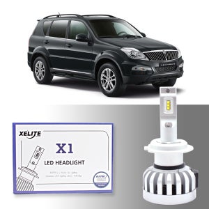 제라이트 합법 LED전조등 헤드라이트 X1 H7 렉스턴W (12-17년)