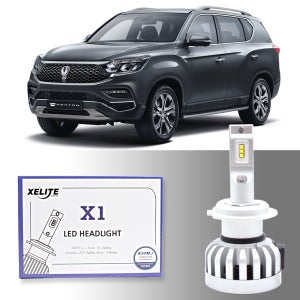 제라이트 합법 LED전조등 헤드라이트 X1 H7 G4 렉스턴 (17-20년)