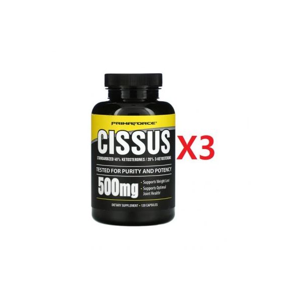 <b>프리마포스</b> 시서스 500mg 120 캡슐 3개 씨서스 시저스