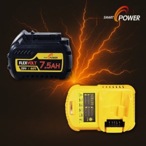 디월트 플렉스볼트 20V 7.5Ah / 60V 2.5Ah 호환배터리 충전기 국내제조 삼성셀