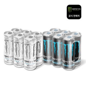 몬스터 에너지 CAN 355ml 12입 믹스팩 울트라+제로슈거 외 2종