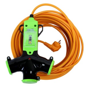 스마토 연장선 고용량 3WAY 1.5x3x10M 3구 콘센트 전선 멀티탭 멀티코드 리드선