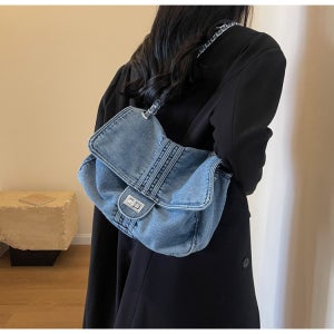 데님 가방 체인 숄더백 빈티지 보부상 3color