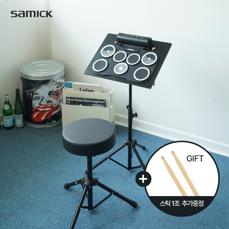 Samick 삼익 전자드럼패드 SERD-2 전용스탠드 세트