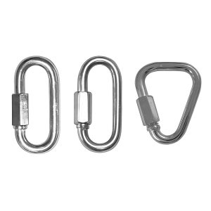 삼각 퀵링크 스텐 강철 카라비너 비나 비너 등산고리 잠금 델타 고리 캠핑