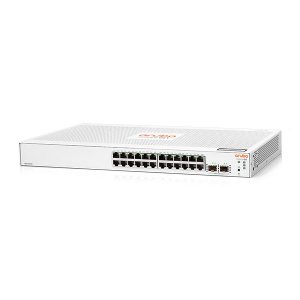 HPE 아루바 JL813A 1830 24G 2SFP 기가 24포트 PoE 스위칭허브 웹관리형