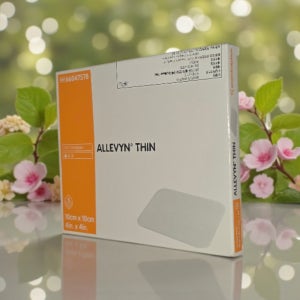 스미스앤드네퓨 알레빈 씬 2mm 10cmx10cm 상처 흉터 치유 치료 폼드레싱 습윤밴드