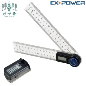 EXP 디지털 각도기 각도계 경사계 EDA-200S 건전지포함
