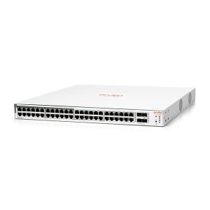 HPE 아루바 JL815A 1830 48G 4SFP 기가 48포트 PoE 스위칭허브 웹관리형