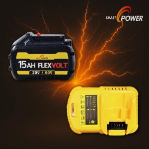 디월트 플렉스볼트 21700 20V 15.0Ah / 60V 5.0Ah 호환배터리 충전기