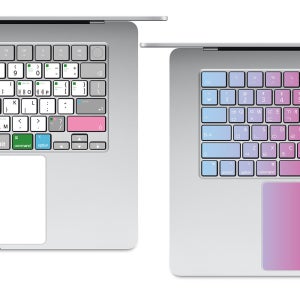 맥북 프로 16인치 M1 M2 M3 키스킨 키보드 키보드커버 단축키 스티커