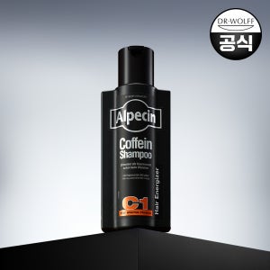 알페신 카페인 샴푸 C1 블랙 에디션 375ml 뿌리볼륨 남자볼륨샴푸