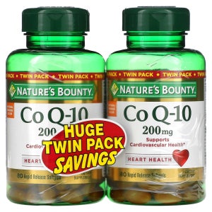 Nature’s Bounty CoQ10 트윈팩 200mg 소프트젤 80정 2통