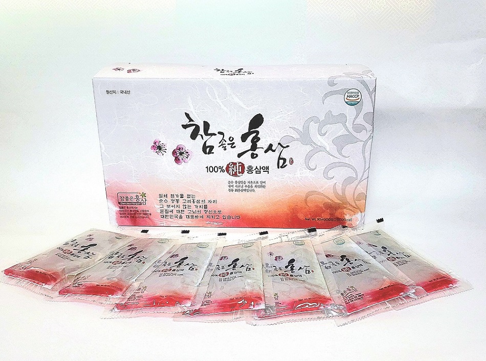 (30) Chamjoheun Red Ginseng Pure Red Ginseng Extract 90ml, 30 Sachets