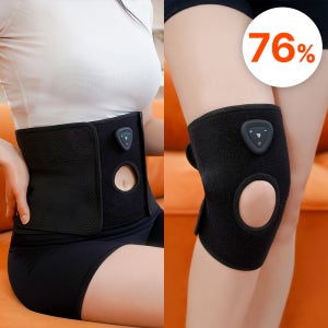 테이핑테크 전신 EMS 마사지기 저주파 안마기 근육 미세전류 종아리 무릎 허리 복부 팔꿈치