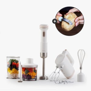 도깨비방망이 페어블 무선 핸드블렌더 BSH2400+핸드믹서 BSM2400 [배터리 포함]