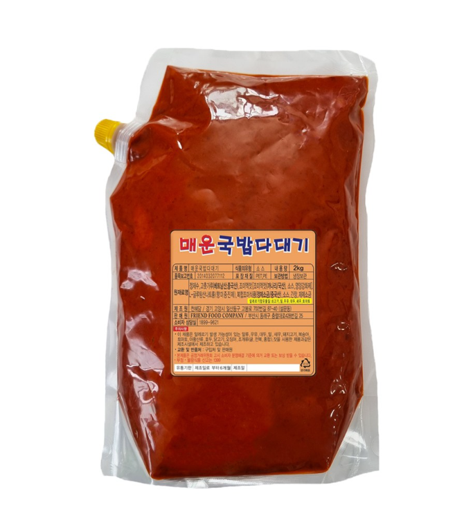 맛있게 매운 만능 땡콤장  땡콤장(500g)-2p