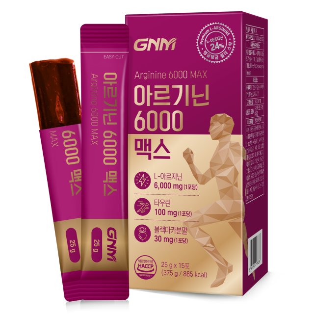 <b>GNM</b>자연의품격 <b>아르기닌</b> 6000 맥스 25g x 15포