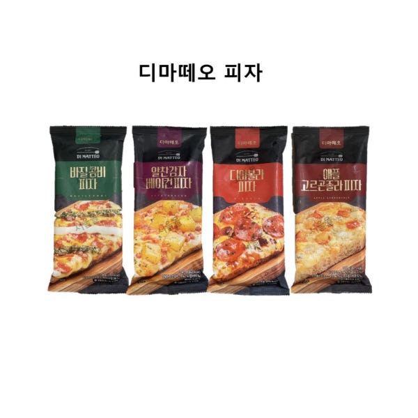 [TV방송상품] 디마떼오 피자 4종/20팩