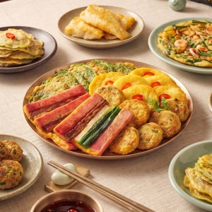 사옹원 명품 모듬전 759g 동그랑땡 동태전 꼬치전 깻잎전 모둠전 제사 명절 추석