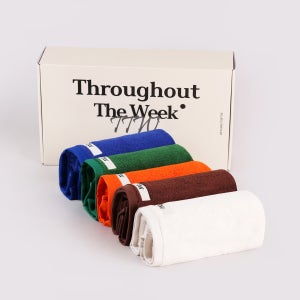 TTW 시그니처 타올 세트 30수 고중량 모달 호텔타올 수건선물세트 250g, 믹스, 5장