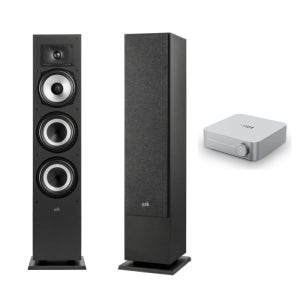 WiiM(윔) AMP + 폴크오디오 XT60 하이파이 네트워크 오디오